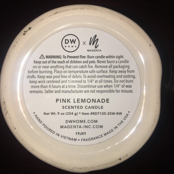 🔥 NEW Rae Dunn Valentines Candles mix n match🕯💖 Pink LOVE - Picture 8 of 8